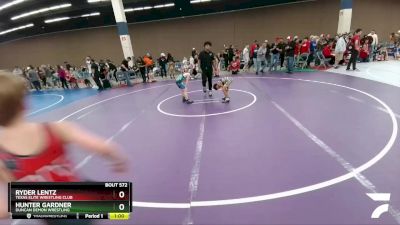 59 lbs Cons. Round 3 - Ryder Lentz, Texas Elite Wrestling Club vs Hunter Gardner, Duncan Demon Wrestling