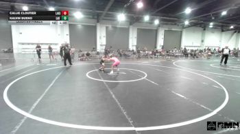 73 lbs Quarterfinal - Callie Cloutier, Lake Stevens WC vs Kalvin Bueno, Lab Academy