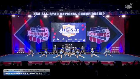 The Champions All Stars - Pyro [2026 L1.1 Youth - PREP - D2 - Small - A] 2026 NCA All-Star National Championship