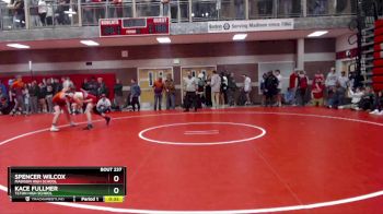 145 lbs 3rd Place Match - Spencer Wilcox, Madison High School vs Kace Fullmer, Teton High School