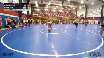 110 lbs 3rd Place - Madison Ryan, Raw Wrestling Club vs Jayden Rose, Skiatook Youth Wrestling
