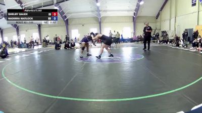 145 lbs Round 4 - Shelby Galex, D`Youville University vs Nadirra Matlock, Mount Union University