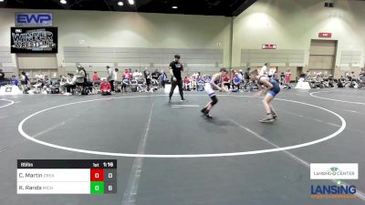 85 lbs Rr Rnd 3 - Cole Martin, Greater Heights Wrestling vs Kayden Rands, Michigan Premier WC - (B)