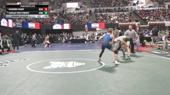 Champ. Round 1 - Parker Hunt, Broadwater (Townsend) vs Lukas Ivey-ferry, Columbus High School