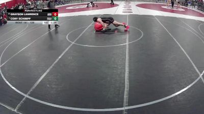 126 lbs Champ. Round 2 - Cory Schimpf, Faith Lutheran vs Grayson Lawrence, Arbor View