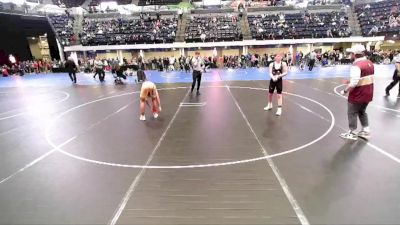 7th - 8th grade - 123 Champ. Round 1 - Quintin Steffens, Iowa vs Isaac Lucero Jr., Big Game Wrestling Club