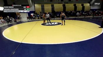 141 lbs 1st Place Match - Elijah Smoot, Noke Wrestling RTC vs Michael Phoutasen, Apprentice School