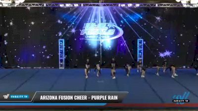 Arizona Fusion Cheer - Purple Rain [2021 L1.1 Mini - PREP Day 2] 2021 The U.S. Finals: Phoenix