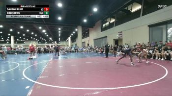 144 lbs Round 3 (4 Team) - Cole Gros, BRAWL Black vs Dauson Flint, Nashville Catholic Irish