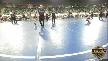 108 lbs Consi Of 4 - Brailyn Schroeder, Standfast vs Peyton MCELFRESH, Shelton Wrestling Academy