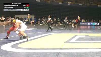 197 lbs Round Of 32 - Zahir McLean-Felix, Cornell vs Logan Eller, Appalachian State