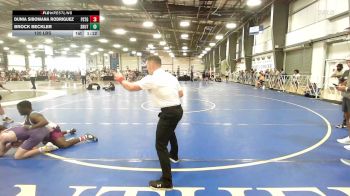 120 lbs Rr Rnd 3 - Dunia Sibomana Rodriguez, Prestige Worldwide vs Brock Beckler, Team Shutt King Penguin