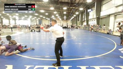 120 lbs Rr Rnd 3 - Dunia Sibomana Rodriguez, Prestige Worldwide vs Brock Beckler, Team Shutt King Penguin