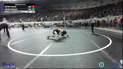 66 lbs Final - Bryer Votaw, Madill Takedown vs Bryer Kincaid, Grover Rains Wrestling Club
