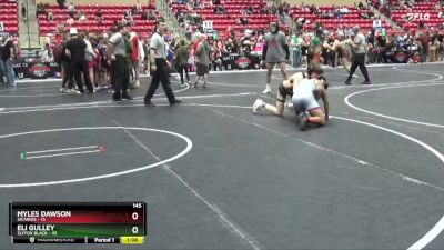 145 lbs Finals (2 Team) - Myles Dawson, Sicarios vs Eli Gulley, SlyFox Black