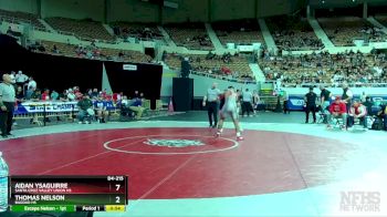 D4-215 lbs Semifinal - Aidan Ysaguirre, Santa Cruz Valley Union Hs vs Thomas Nelson, Bagdad HS