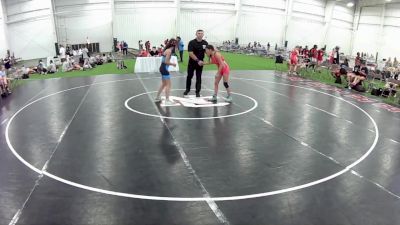 95 lbs Miley Bernshausen, Nebraska vs Avalie Gantt, South Carolina