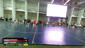 170 lbs Cons. Round 5 - Harlee MacDonald, Evanston WY vs Isabella Galarza, Carbon