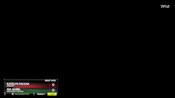 105 lbs Champ. Round 3 - Katelyn Faczak, Bennett vs Gia Gabel, Discovery Canyon