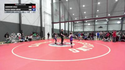 U10 FS - 77 lbs 2nd Place Match - Emmitt Justus, Lake Stevens Wrestling Club vs Luke Lobbestael, Sunnyside Ironman Wrestling