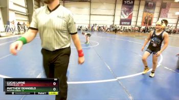 80 lbs Rd# 2 10:30am Friday - Lucas Layne, Minion Black vs Matthew DeAngelo, Nauman Green