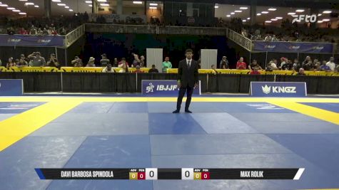 Max Rolik vs Davi Barbosa Spindola 2026 Pan Kids Jiu-Jitsu IBJJF Championship