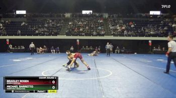 141 lbs Champ. Round 2 - Bradley Rosen, North Central vs Michael Barretto, Nebraska Wesleyan