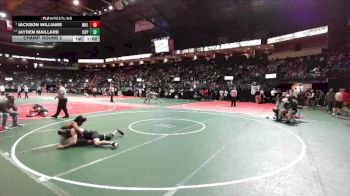 134 lbs Champ. Round 2 - Jackson Williams, MVL1 vs Jayden Maillard, COPA