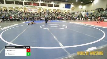 57 lbs Quarterfinal - Jiana Mares, Team Selma vs Makenzi Boss, GOLDRUSH Academy