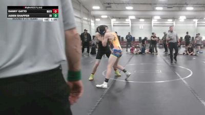126 lbs Round 9 (10 Team) - Danny Gatto, Mat Assassins Black vs Aiden Shaffer, Rocket Rams