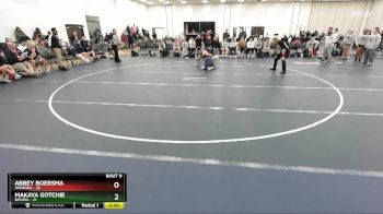 155 lbs Round 3 (6 Team) - Abbey Boersma, Minooka vs Makaya Gotchie, Bemidji