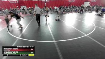 50-50 lbs Round 2 - Kalloway Lentz, Sugar River Mat Club vs Kingston Shilts, Wisconsin