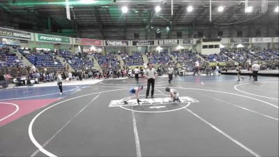 54 lbs Consi Of 8 #1 - Rhyder Sanchez, Montrose Elite vs Dylan Rasmussen, Cedaredge