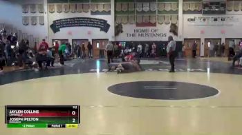 195 lbs Cons. Round 4 - Joseph Pelton, Durango vs Jaylen Collins, Camarillo