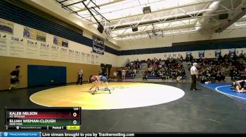 120 lbs Cons. Round 2 - Elijah Wisman-clough, Deer Park vs Kaleb Nelson, Mt. Spokane