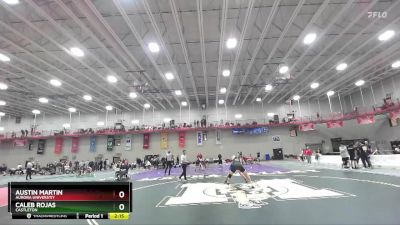 165 lbs Cons. Round 3 - Caleb Rojas, Castleton vs Austin Martin, Aurora Universtiy