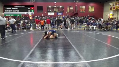 141 lbs Cons. Round 4 - Anthony Santos, Keiser University vs Conner Wright, Brewton-Parker (GA)