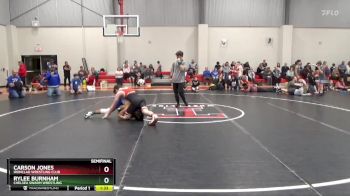 140 lbs Semifinal - Carson Jones, Ironclad Wrestling Club vs Rylee Burnham, Chelsea Swarm Wrestling