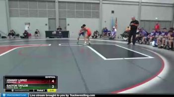 138 lbs Semis & 1st Wrestleback (8 Team) - Johnny Lopez, California vs Easton Taylor, Kansas Blue