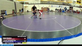 53 lbs 3rd Place Match - Eian Franco, Region Wrestling Academy vs Logan Sponseller, Falcon Wrestling Club