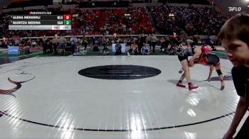 G 100 lbs Cons. Semi - Alena Messerli, West Jefferson vs Maritza Medina, Caldwell