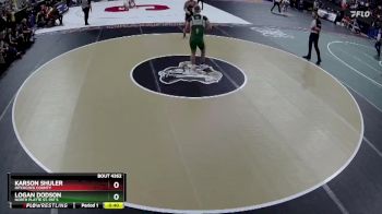 Cons. Semi - Karson Shuler, Hitchcock County vs Logan Dodson, North Platte St. Pat`s