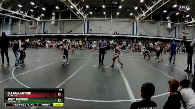 68 lbs Round 6 (10 Team) - Eli Ballantine, FLOW vs Joey Rhodes, NOVA WC