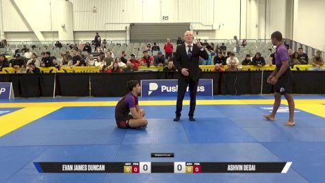Ashvin Desai vs Evan James Duncan 2025 World IBJJF Jiu-Jitsu No-Gi Championship