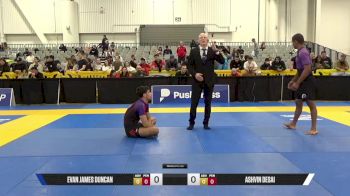 Ashvin Desai vs Evan James Duncan 2025 World IBJJF Jiu-Jitsu No-Gi Championship