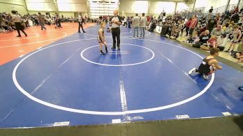 70 lbs Quarterfinal - Sam Olson, Verdigris Youth Wrestling vs Braden Abel, Salina Wrestling Club