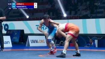 57 kg Final 1-2 - Chirag Chirag, India vs Abdymalik Karachov, Kyrgyzstan