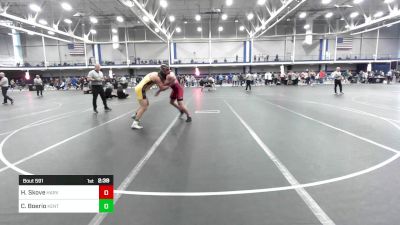 197 lbs Consi Of 16 #2 - Hudson Skove, Harvard vs Corey Boerio, Kent State