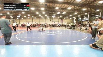 90 lbs Rr Rnd 2 - D'Angelo Chavez, Team Lil SHUTTs - MS vs Weston Cipriani, Silo - MS