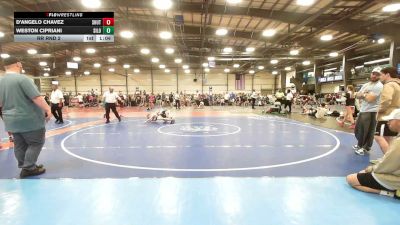 90 lbs Rr Rnd 2 - D'Angelo Chavez, Team Lil SHUTTs - MS vs Weston Cipriani, Silo - MS